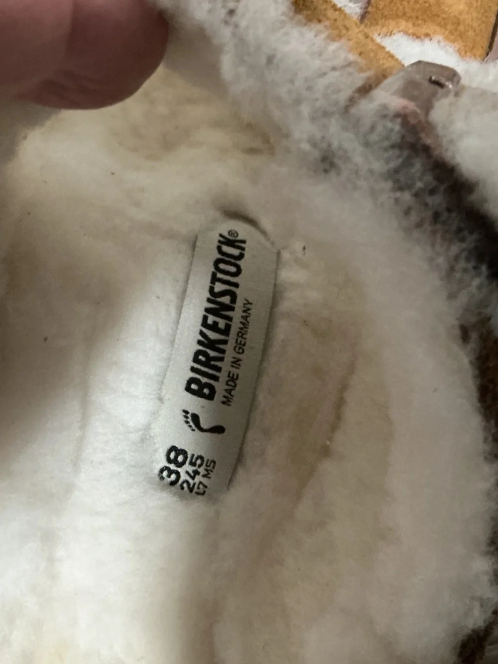 Birkenstock Arizona Shearling Lined Sandals - 38